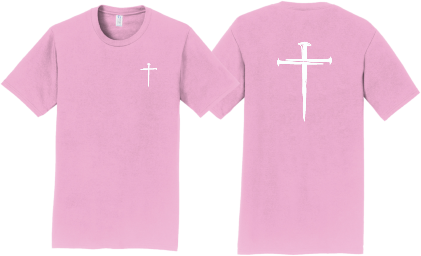 Mission Pink Cross Tee