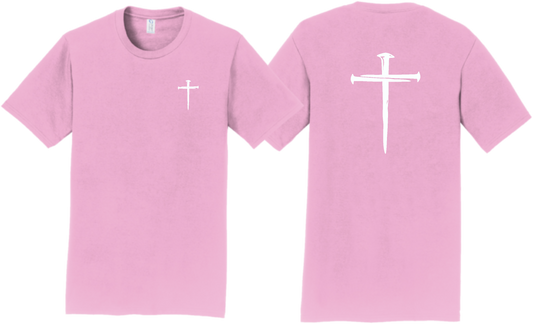 Mission Pink Cross Tee