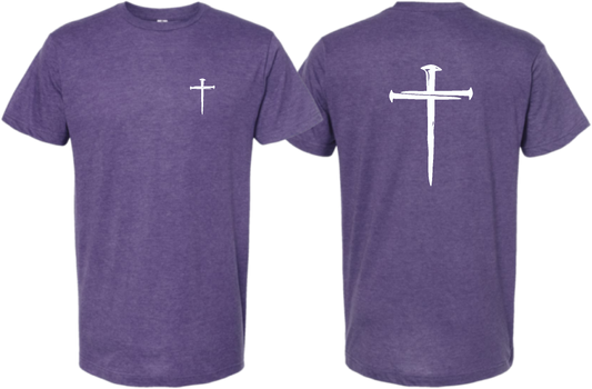 Mission Purple Cross Tee