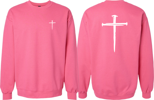 Pink Cross Sweatshirt