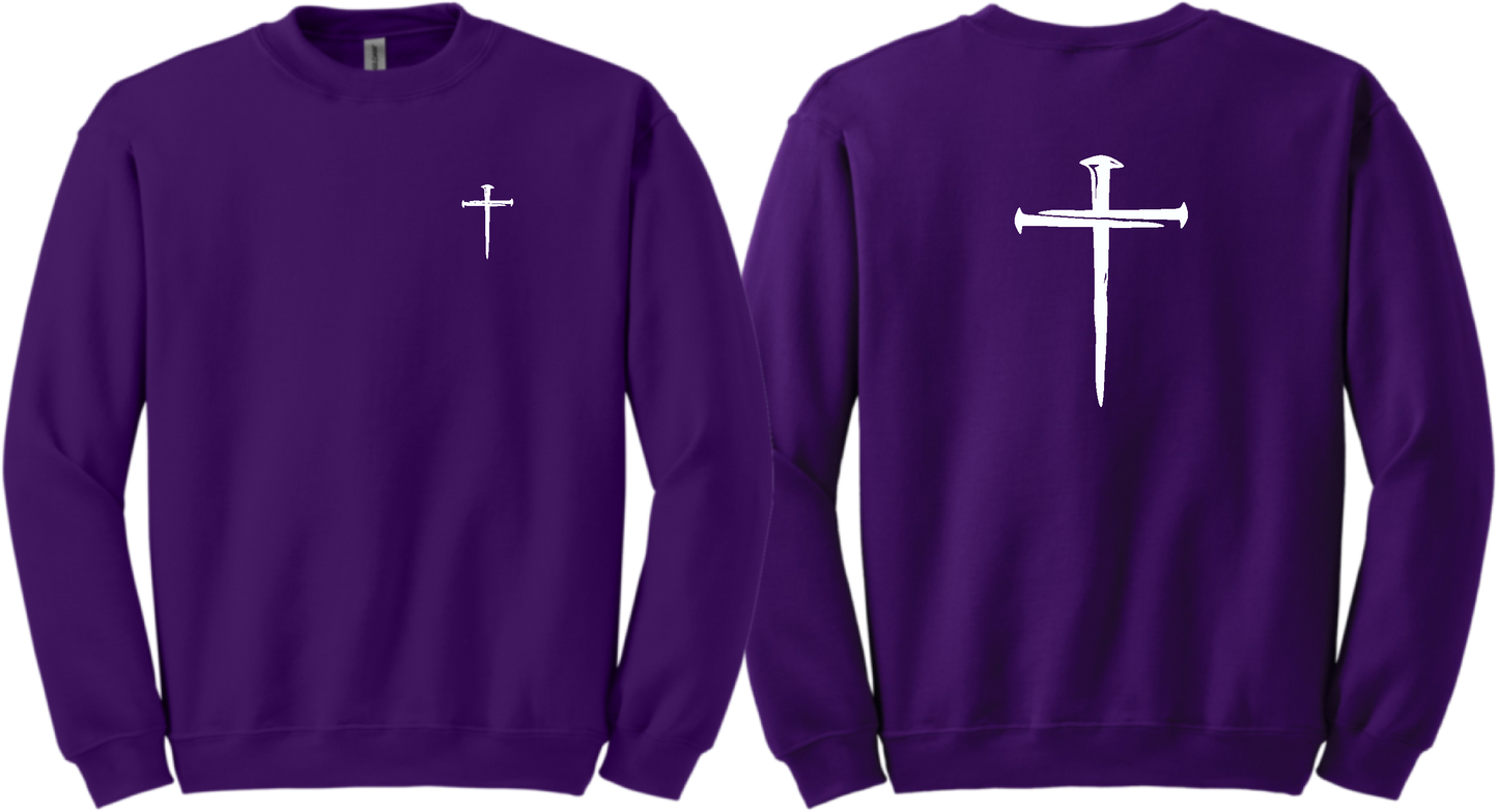 Purple Cross Sweatshirt