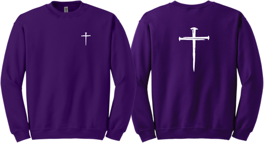Purple Cross Sweatshirt