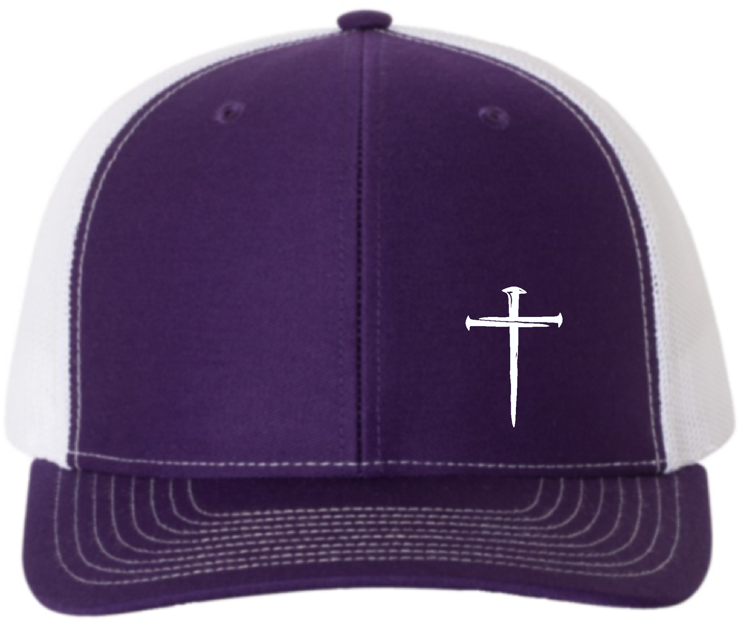 MIssion Purple Cross Hat