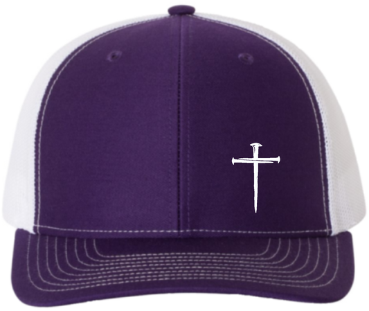 MIssion Purple Cross Hat